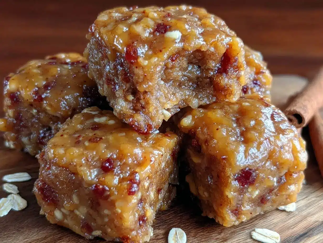 easy apple cinnamon energy bites preparation steps