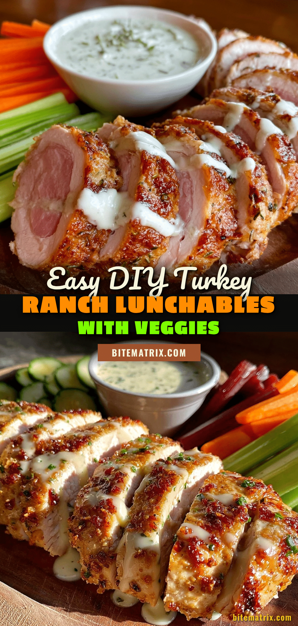 easy diy turkey ranch lunchables recipe