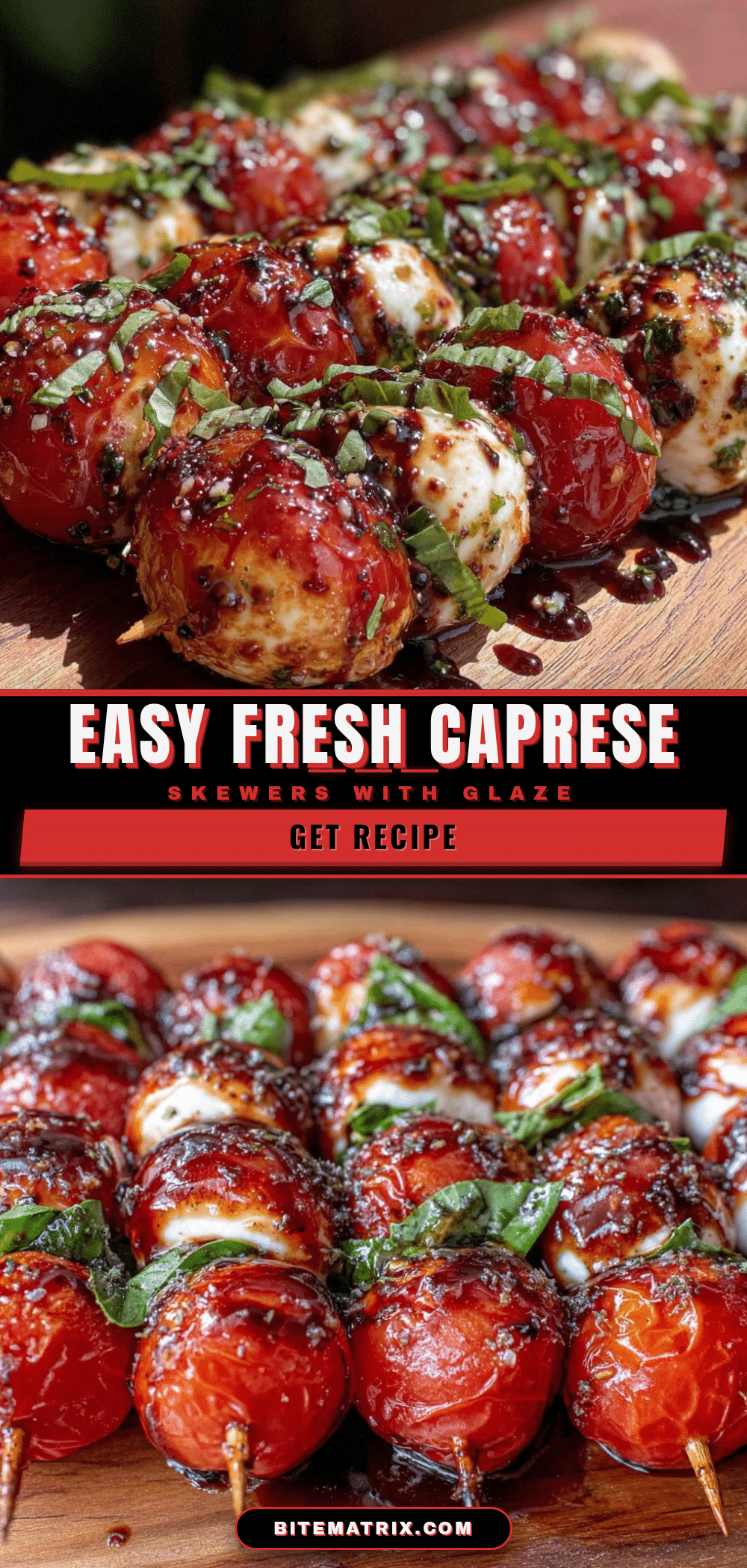 easy fresh caprese skewers recipe