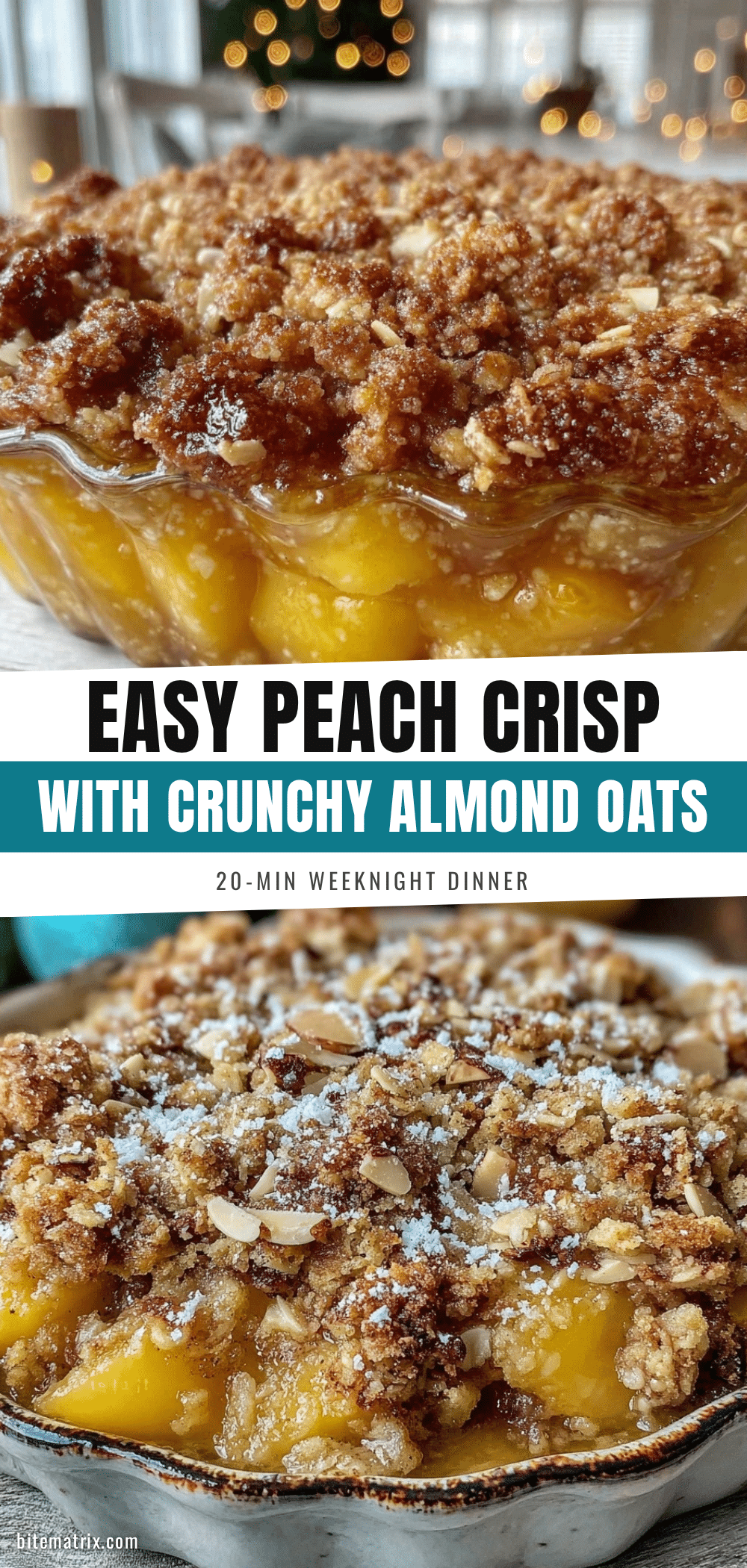 easy peach crisp recipe recipe