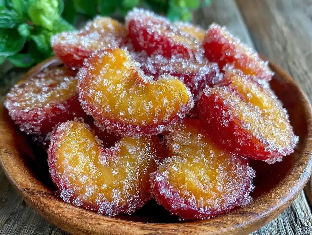 fresh frozen peach slices preparation steps