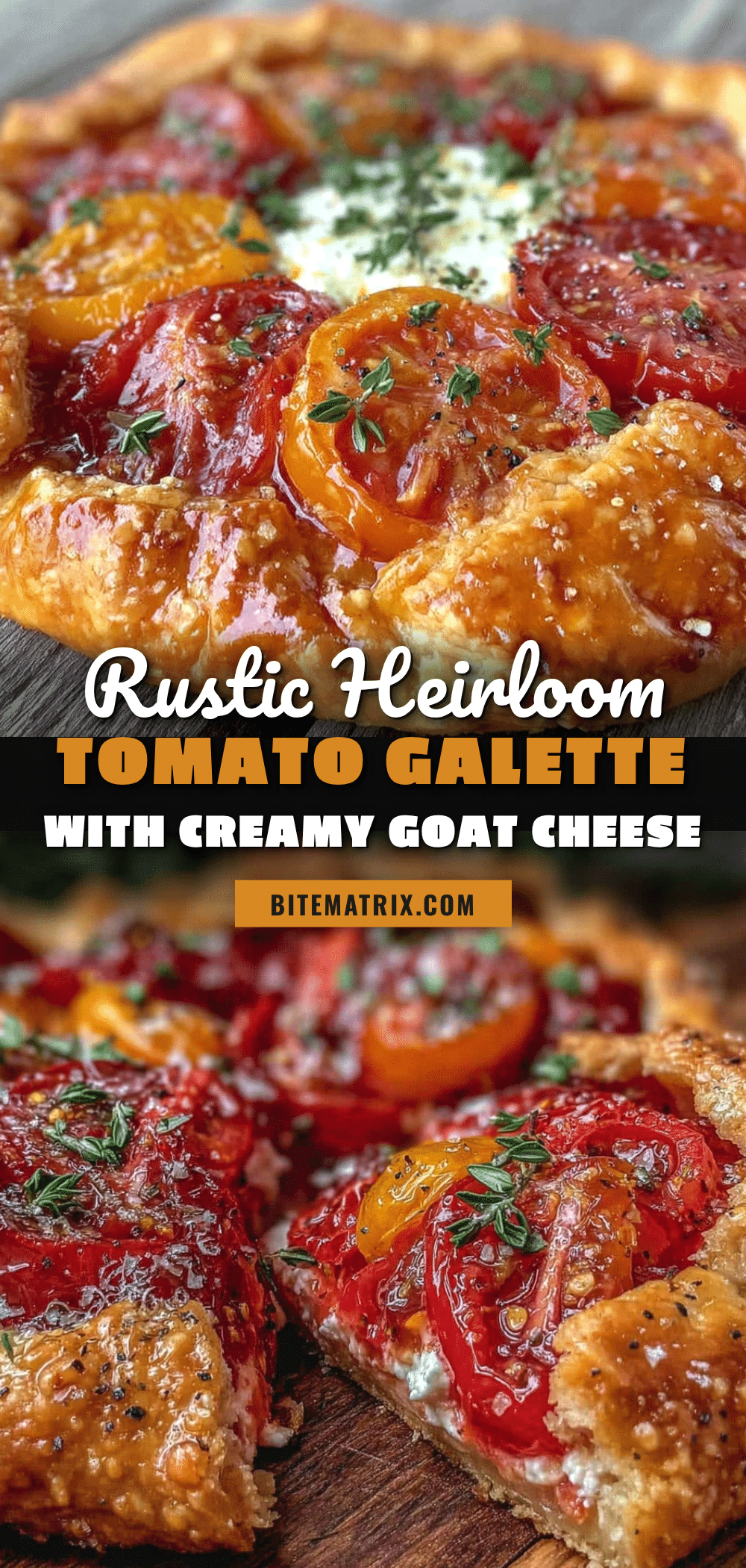 fresh heirloom tomato galette recipe