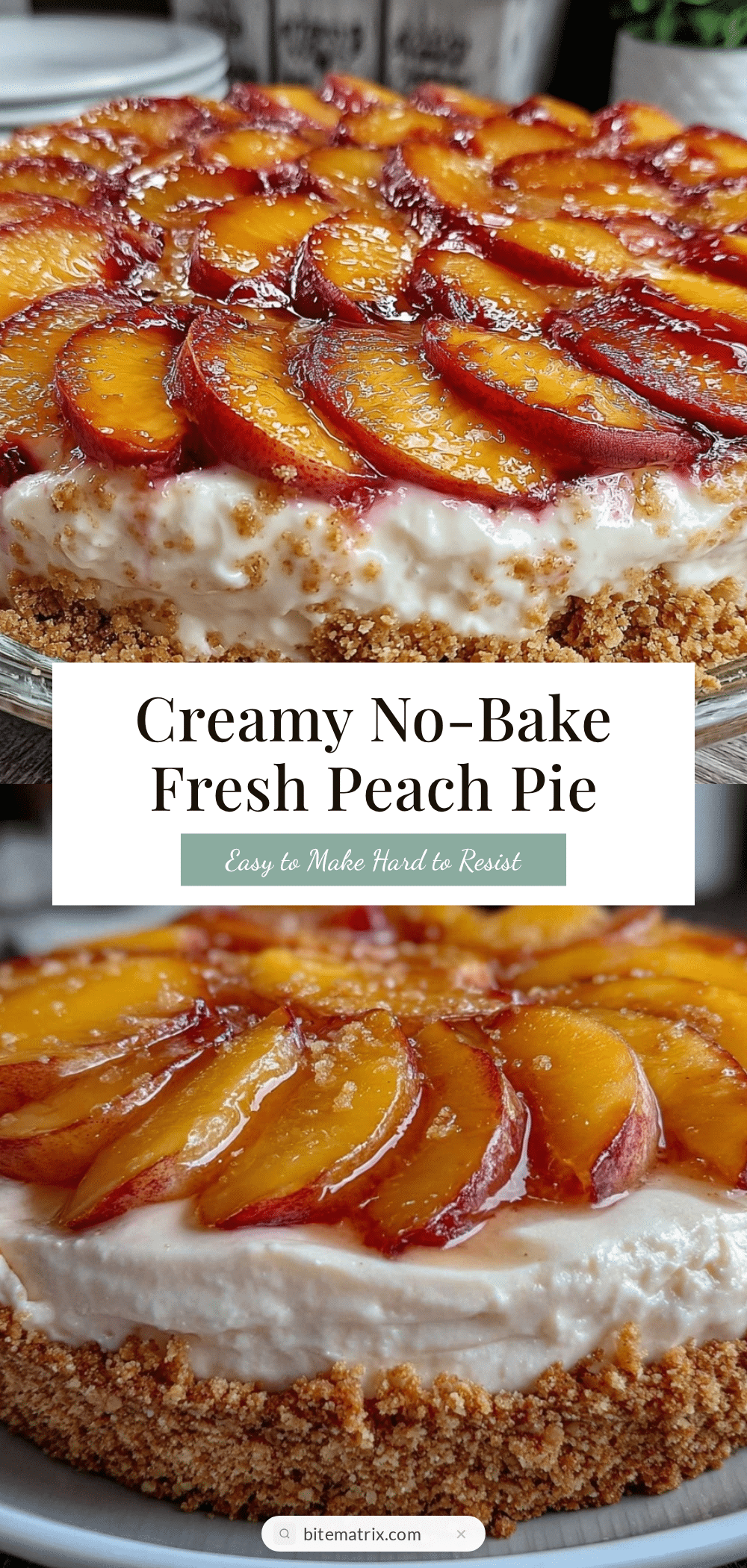 fresh peach cream cheese pie recipe