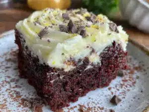 moist chocolate zucchini cake - featured image