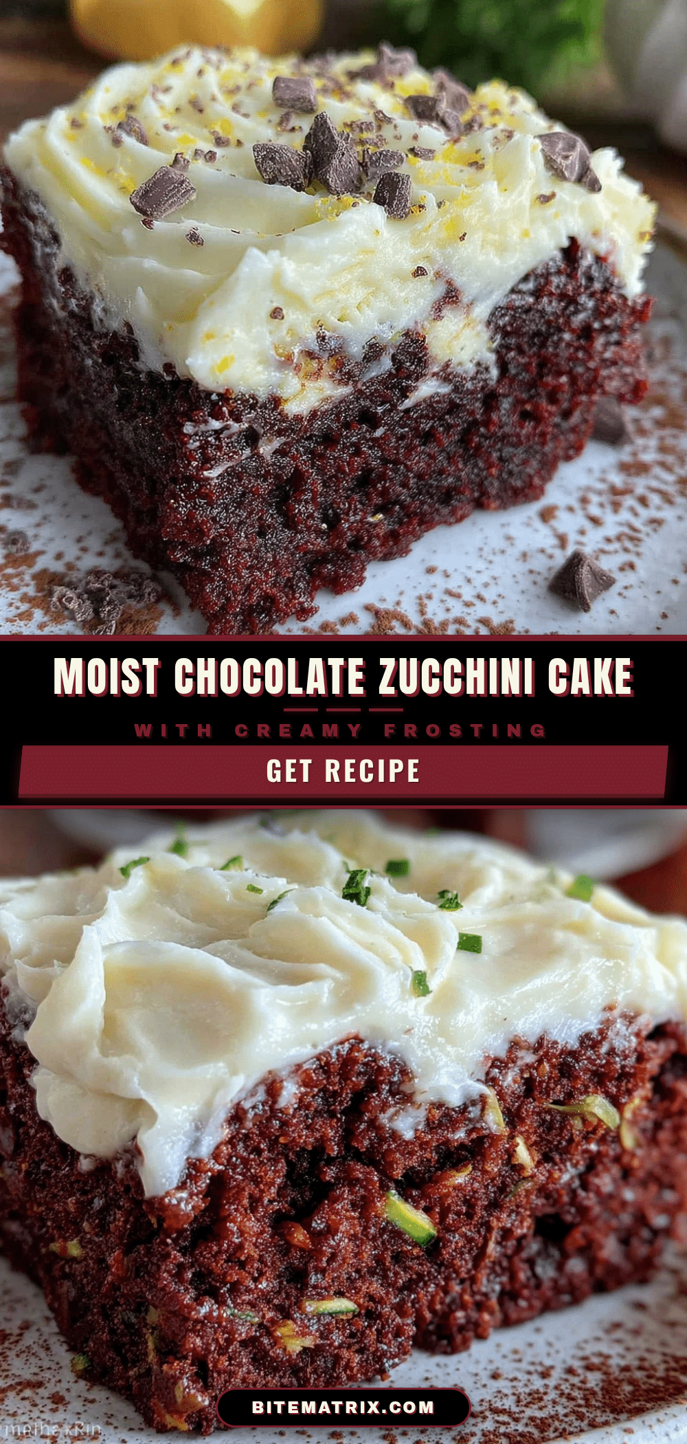 moist chocolate zucchini cake recipe