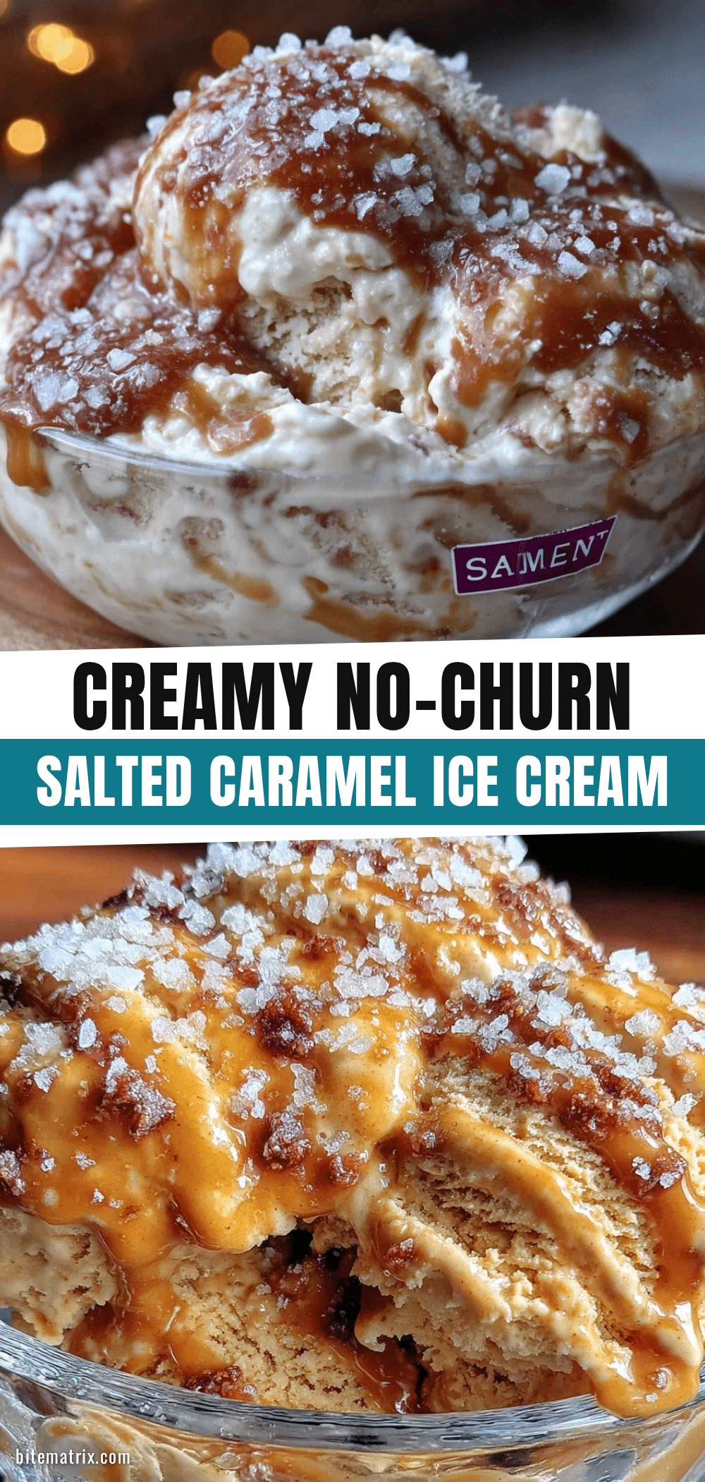 no-churn salted caramel ice cream recipe