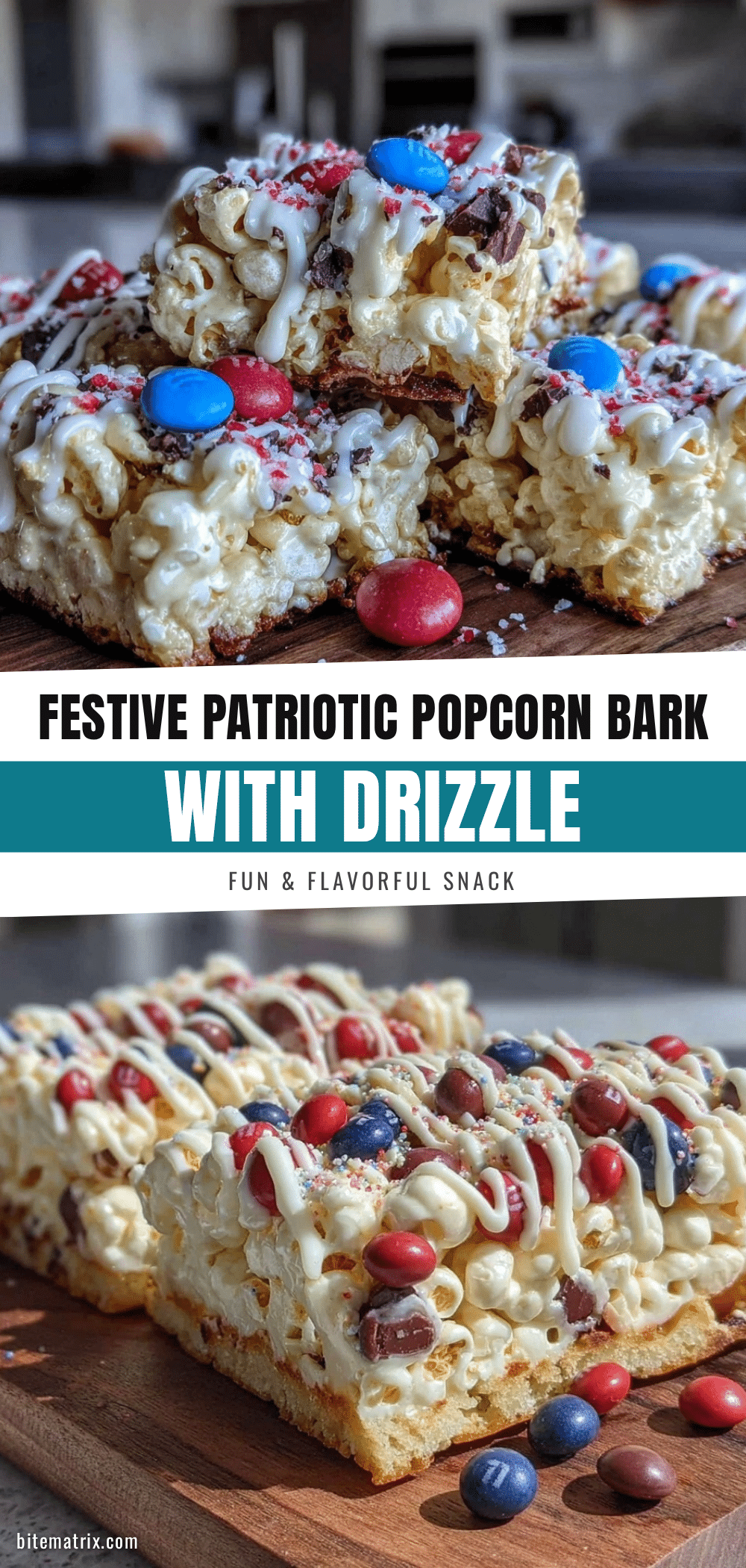 patriotic popcorn bark recipe