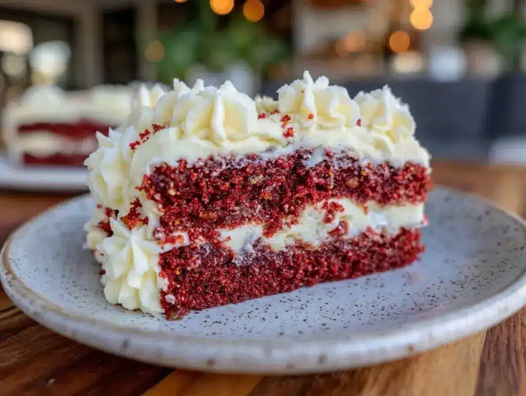 perfect red velvet flag cake - featured image