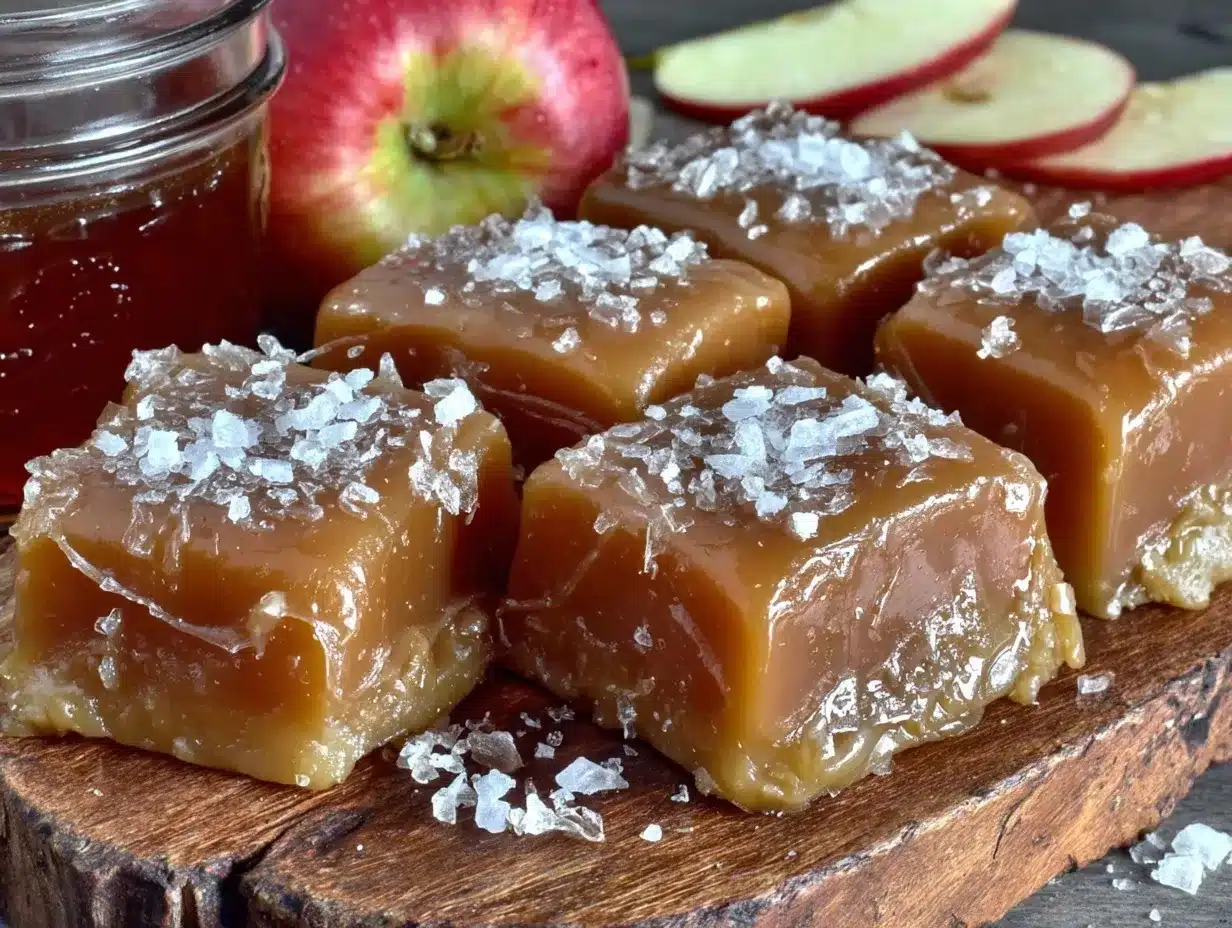 savory apple cider caramels preparation steps