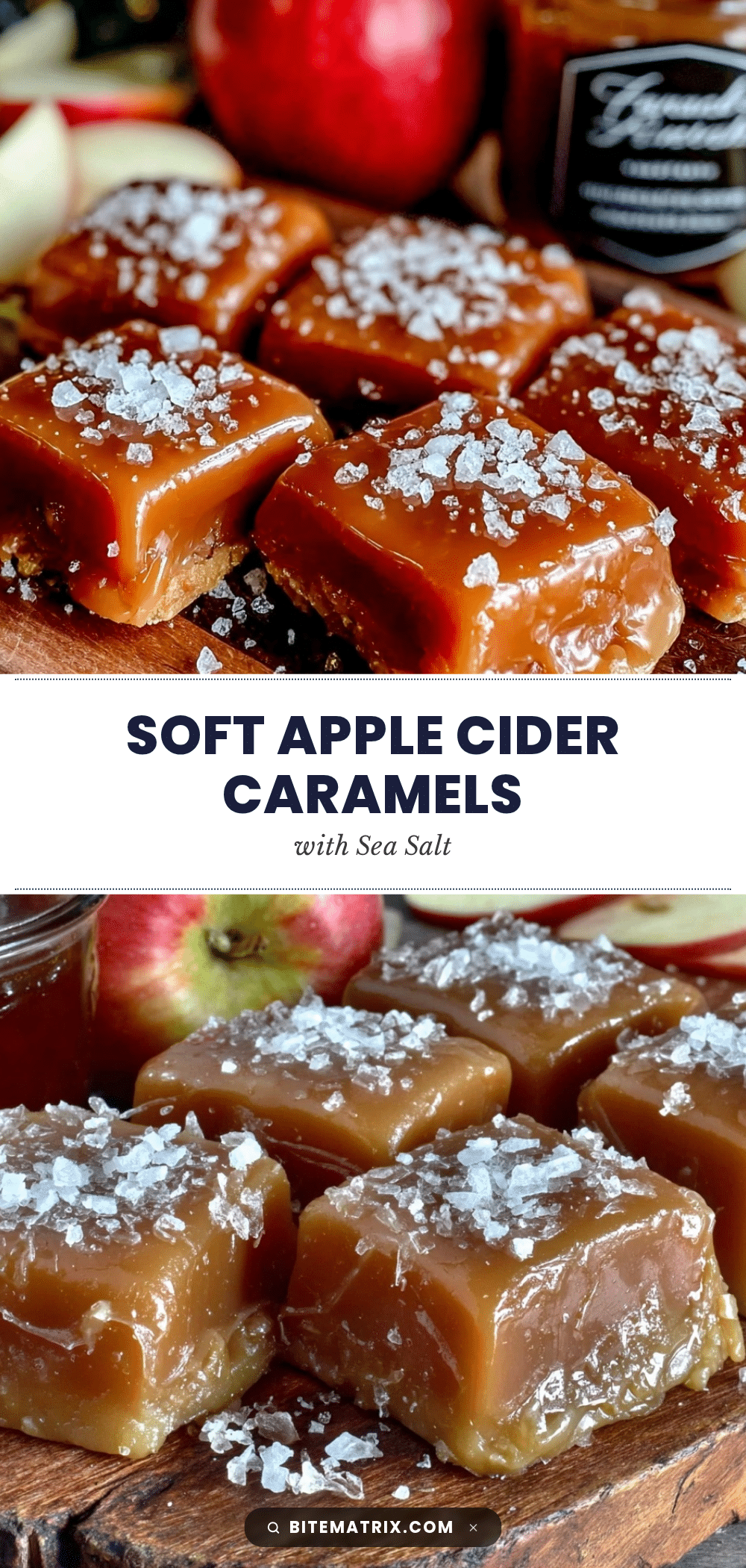 savory apple cider caramels recipe