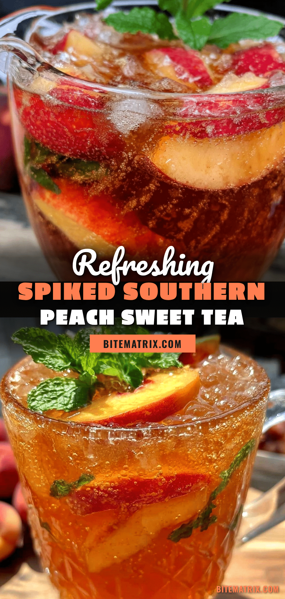 spiked peach sweet tea recipe