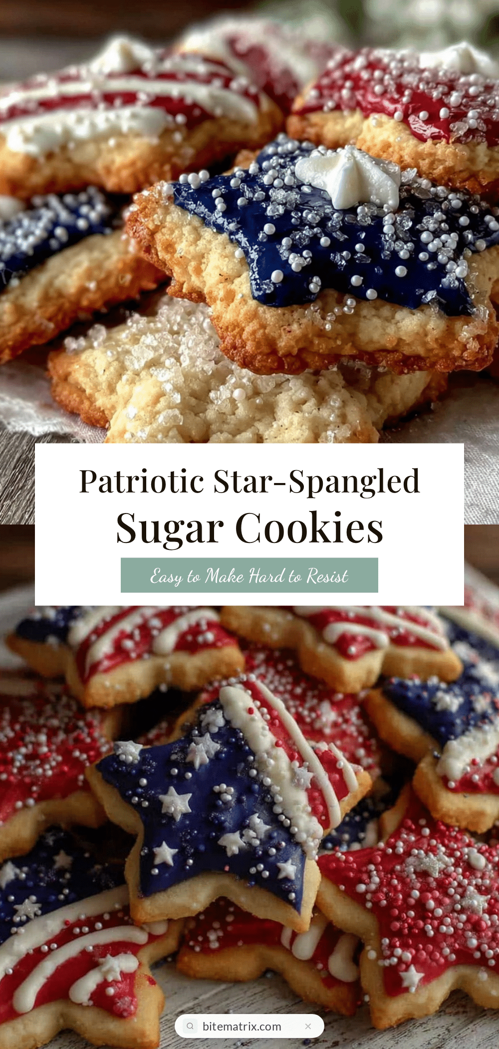 star-spangled sugar cookies recipe