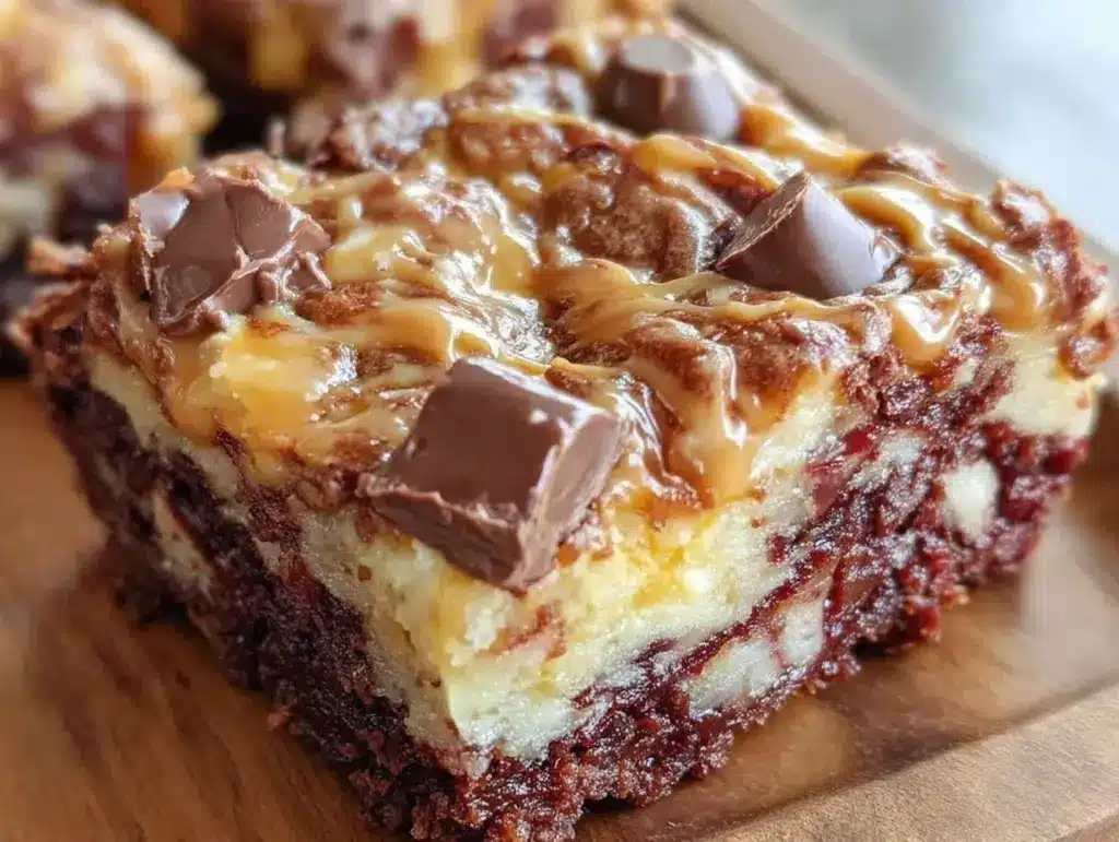 Ultimate Fudgy Chocolate Peanut Butter Brownie Cake - featured image