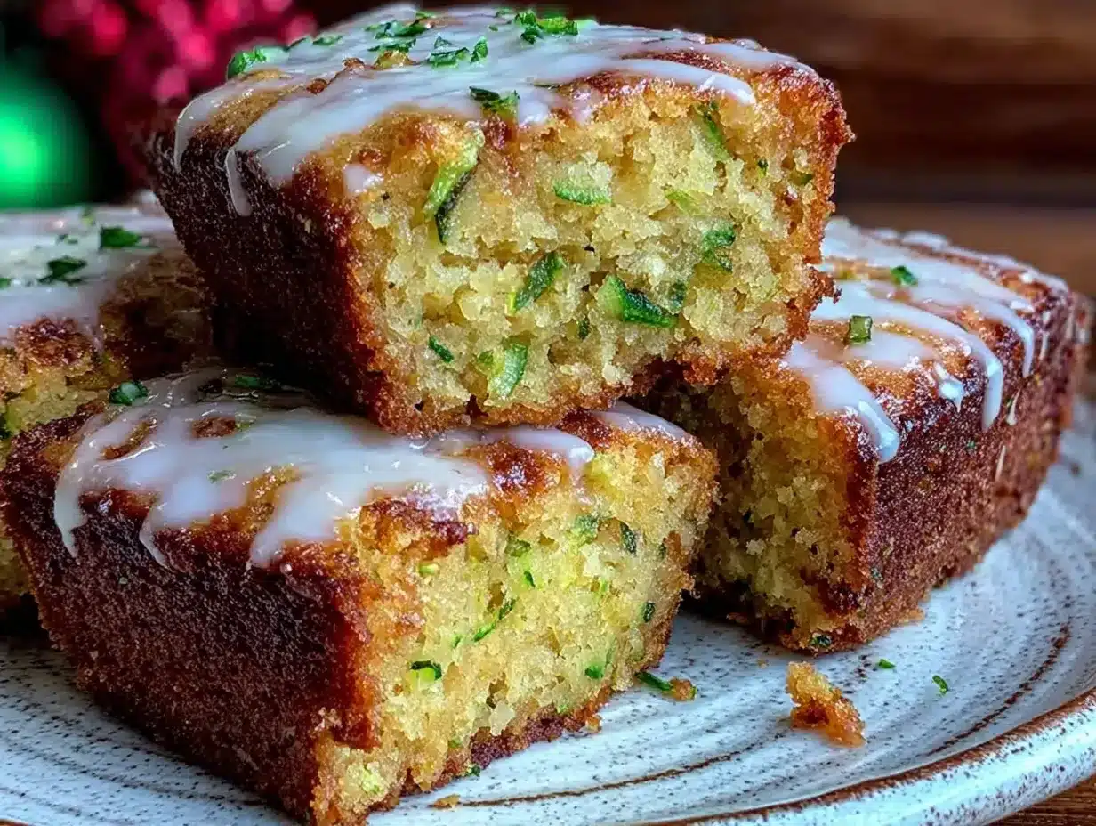 almond flour zucchini bars preparation steps