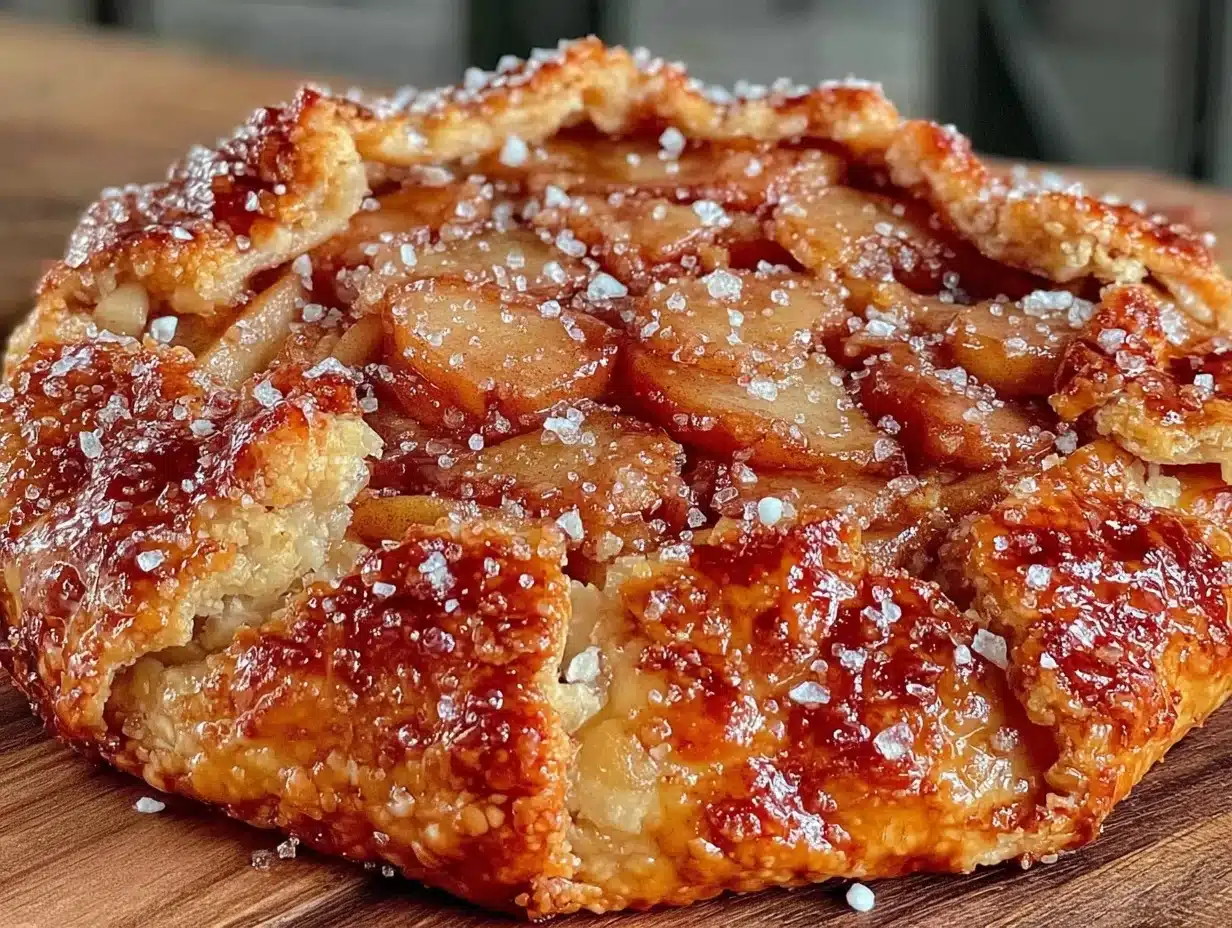 apple and pear galette - featured image