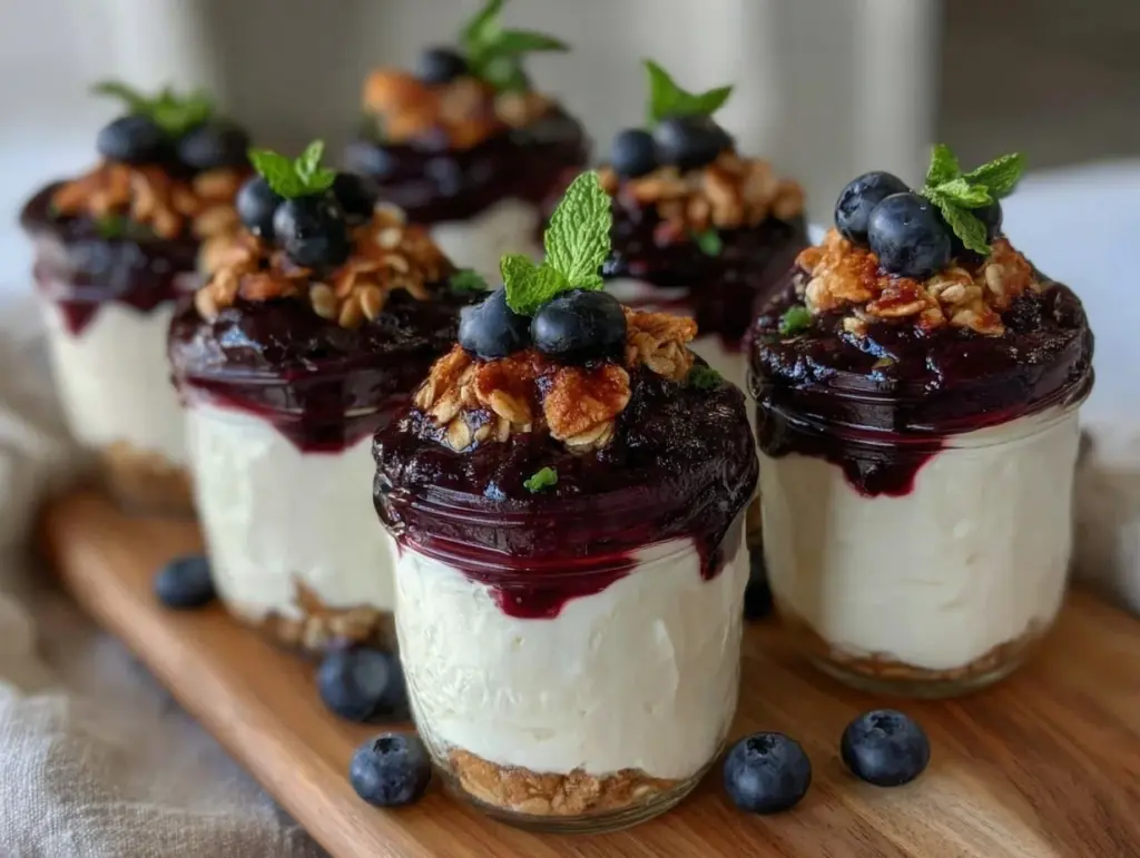 blueberry yogurt parfait - featured image