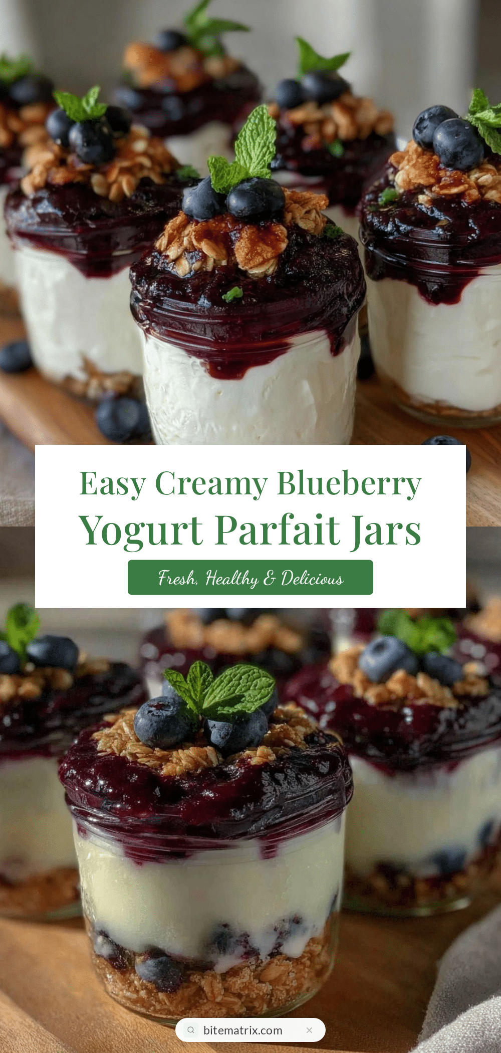 blueberry yogurt parfait recipe