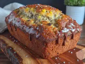 brown butter banana bread - featured image