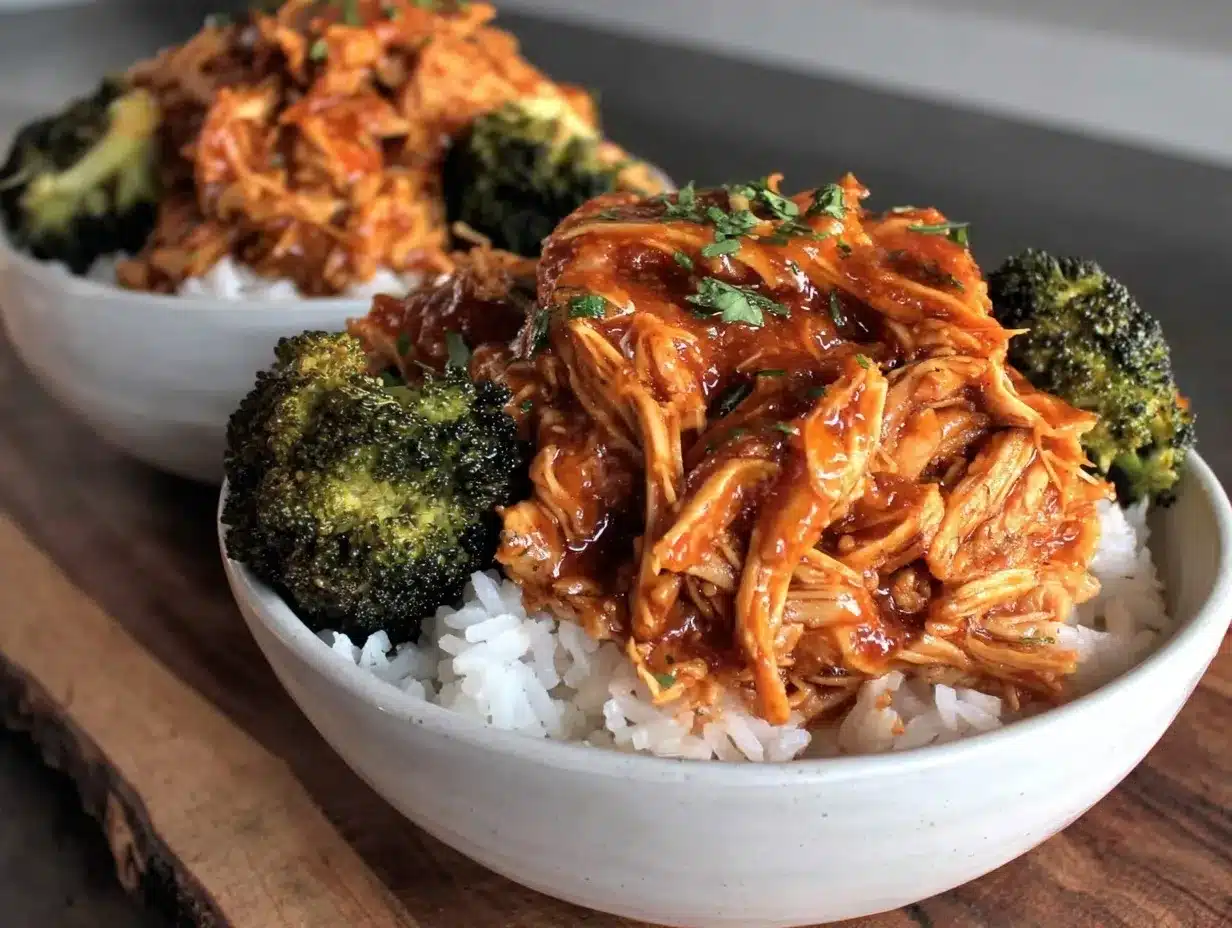 buffalo chicken meal prep bowls preparation steps