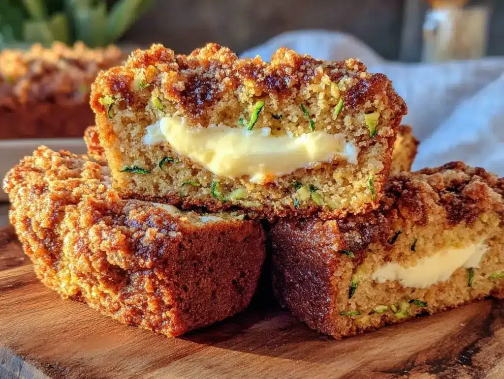 cinnamon swirl zucchini bread - featured image