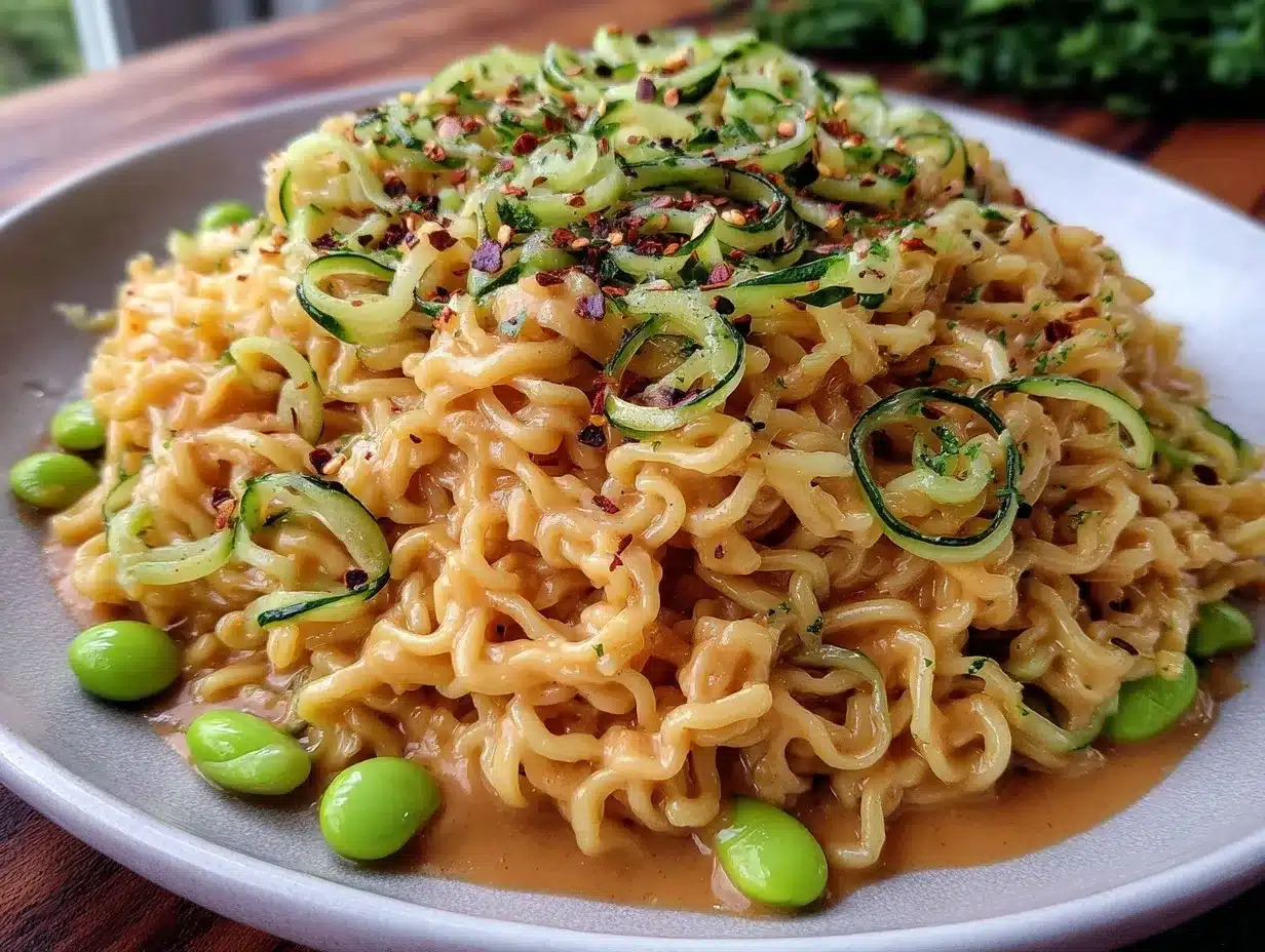 creamy cold sesame noodles preparation steps