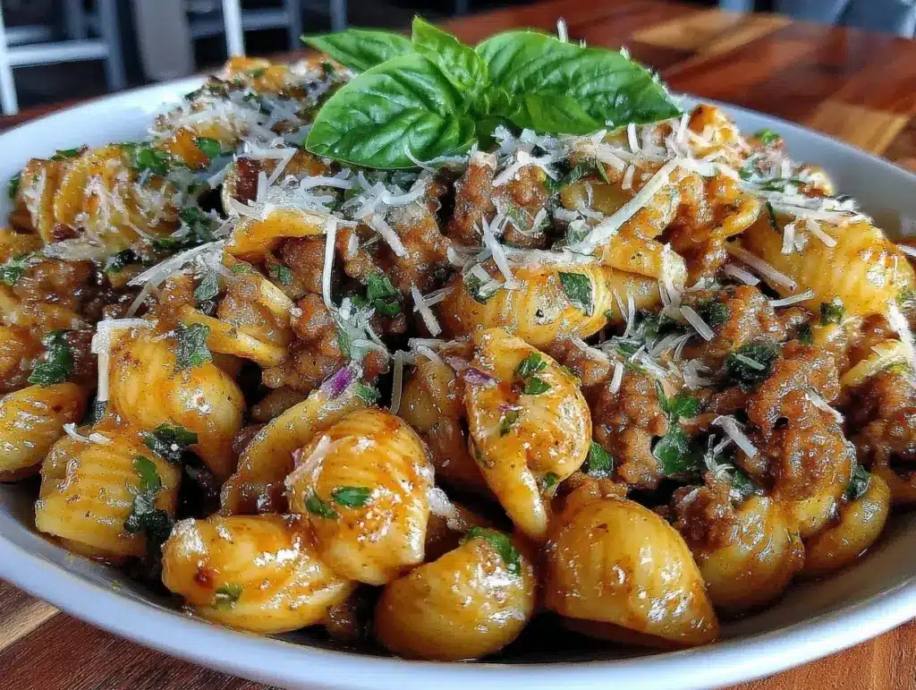 creamy marry me ground turkey pasta - featured image