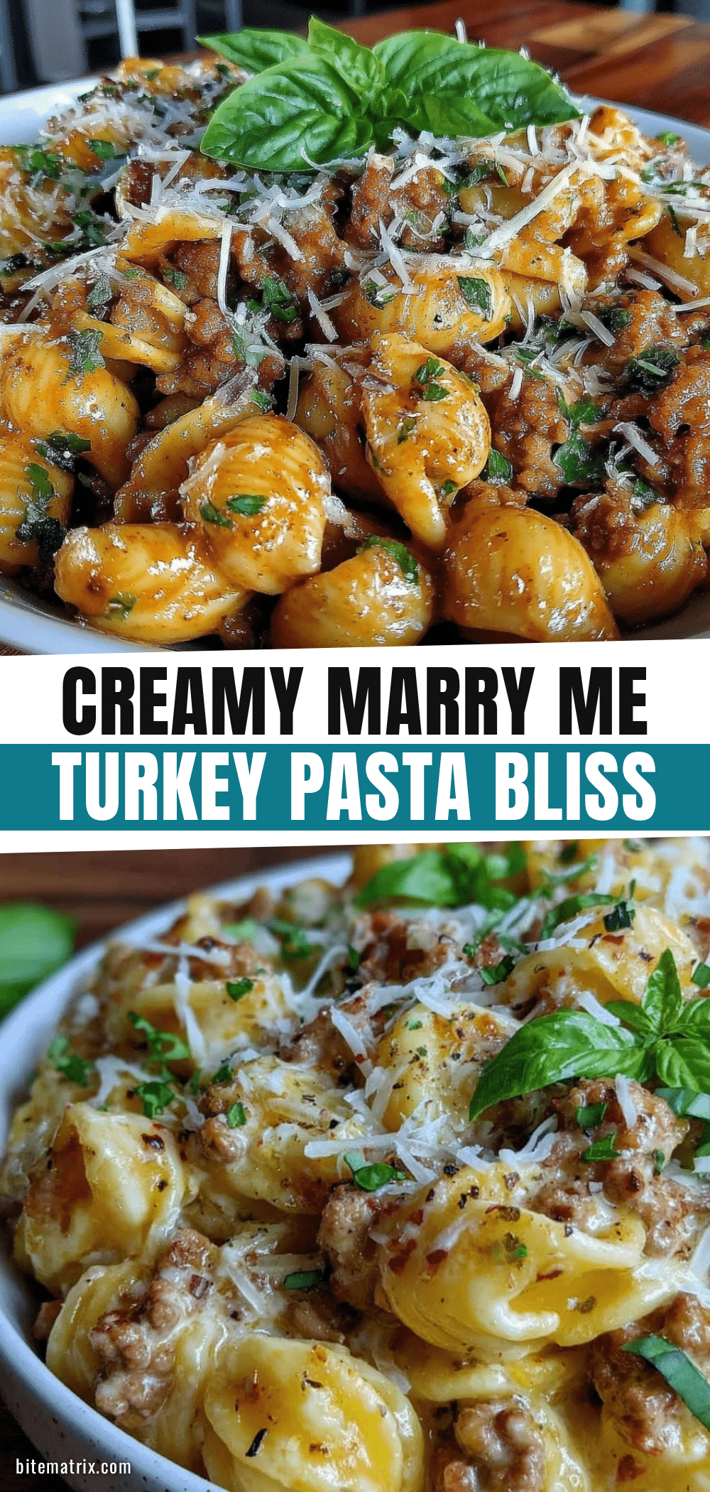 creamy marry me ground turkey pasta recipe