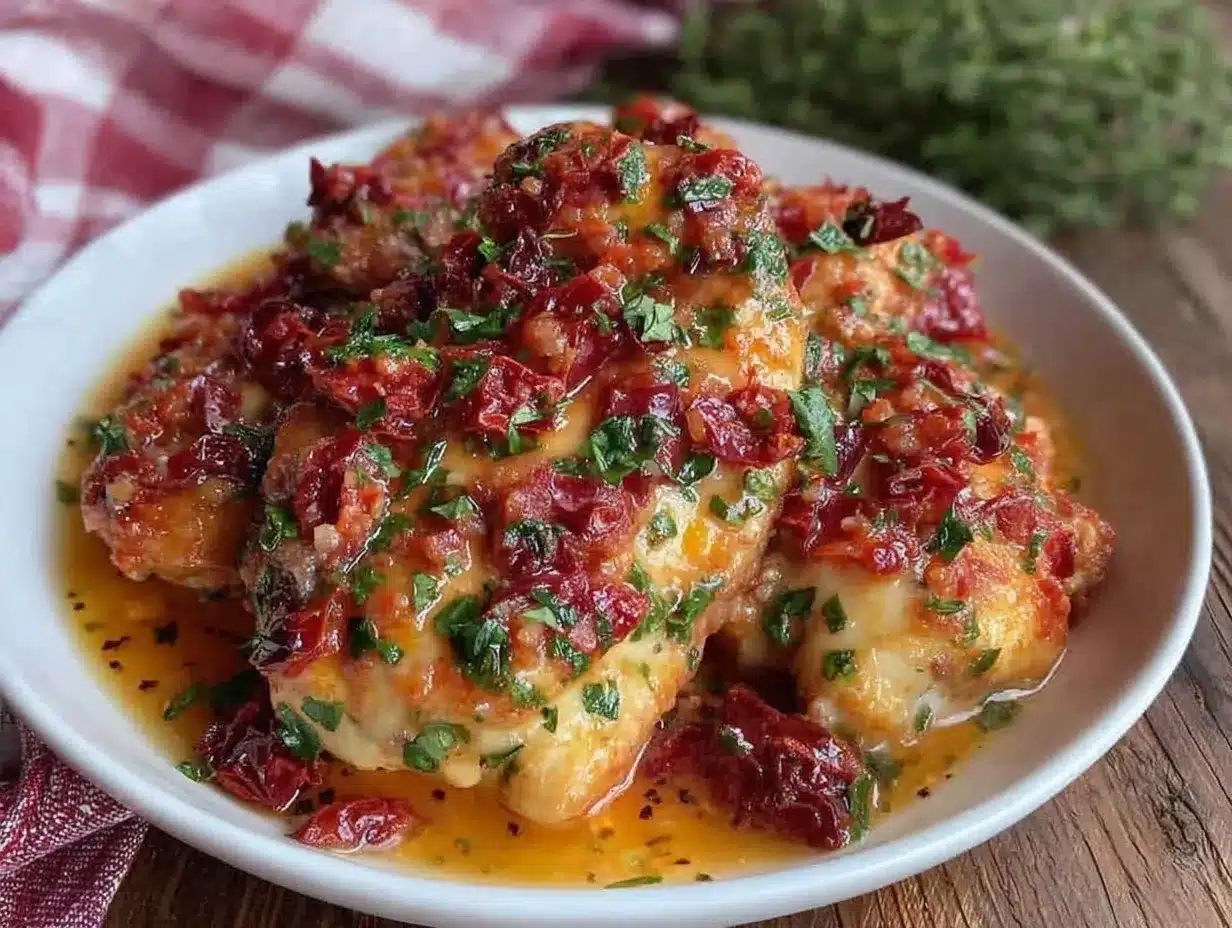 creamy slow cooker marry me chicken preparation steps