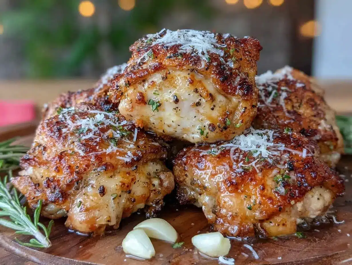 crispy air fryer chicken thighs preparation steps