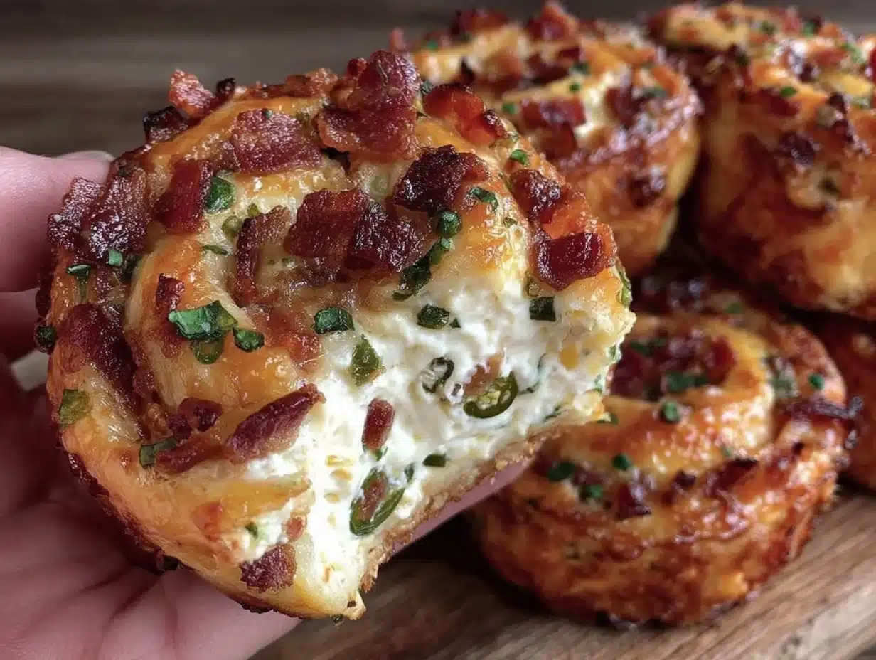 crispy jalapeño popper pinwheels - featured image