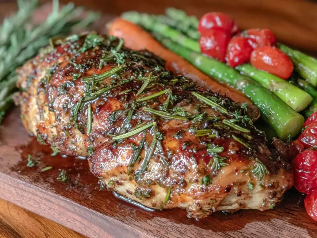 easy roasted chicken breast - featured image
