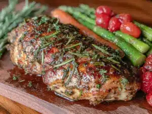 easy roasted chicken breast - featured image