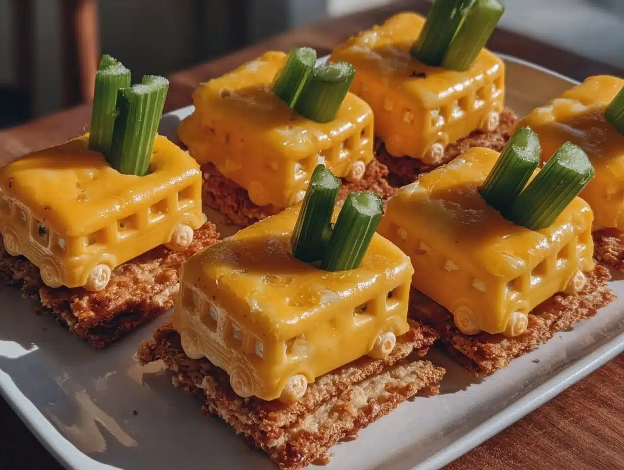 Easy Schoolbus Cheese and Crackers Snack Boxes - featured image