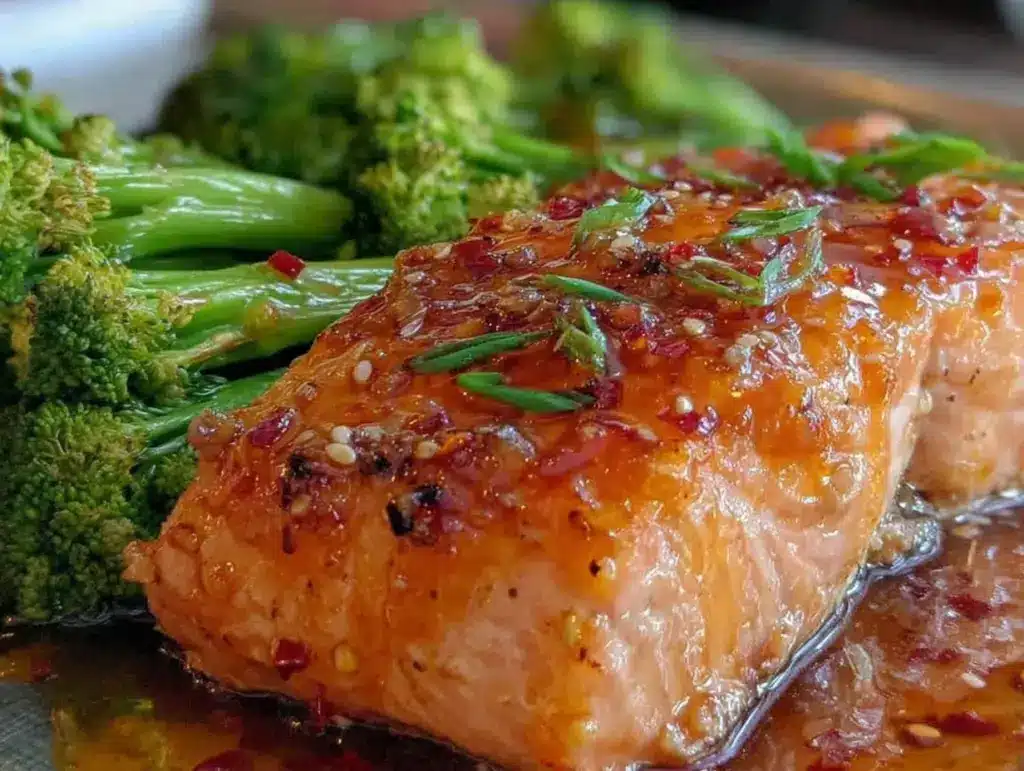 easy teriyaki salmon - featured image