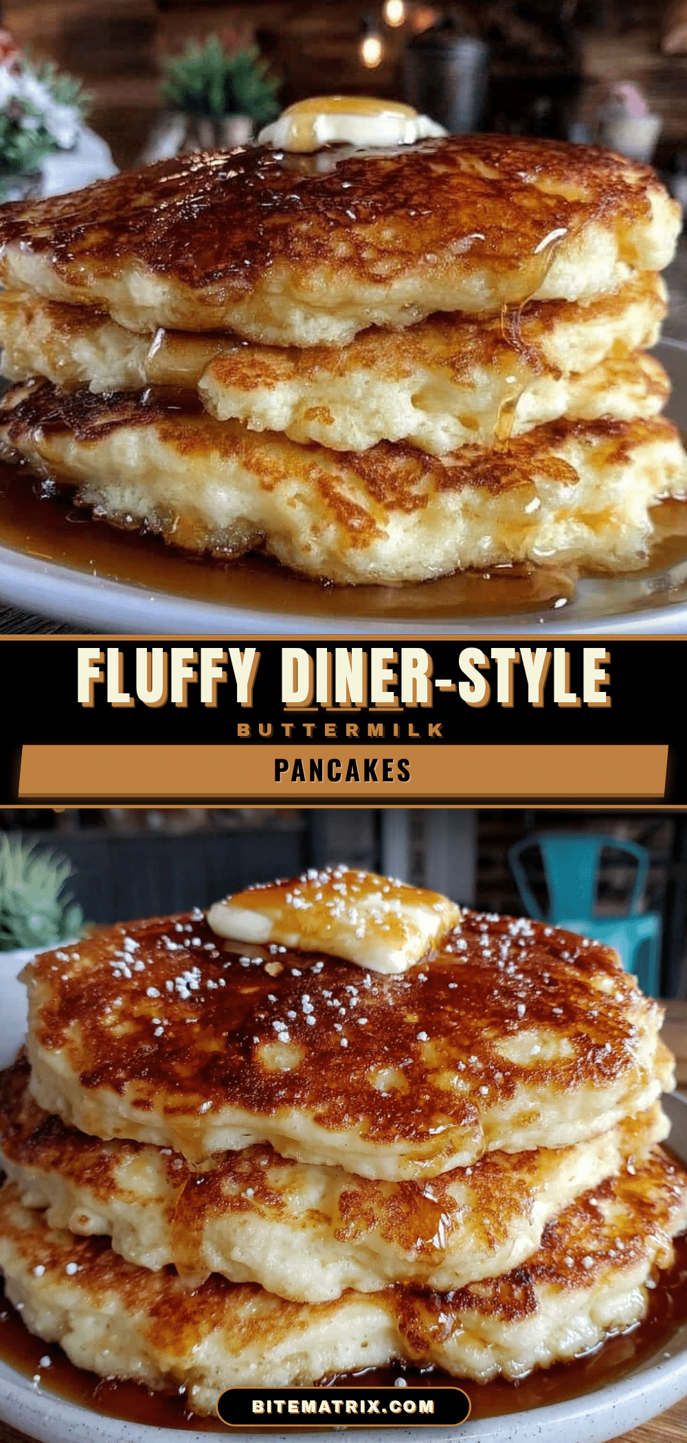 fluffy buttermilk pancakes recipe