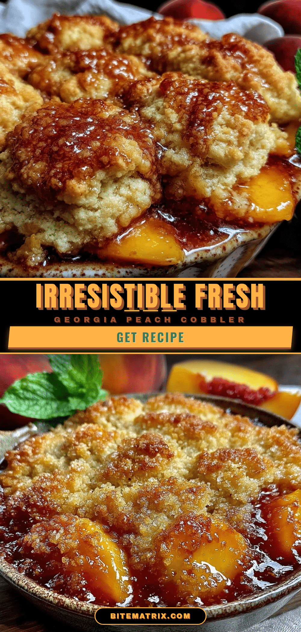 fresh georgia peach cobbler recipe