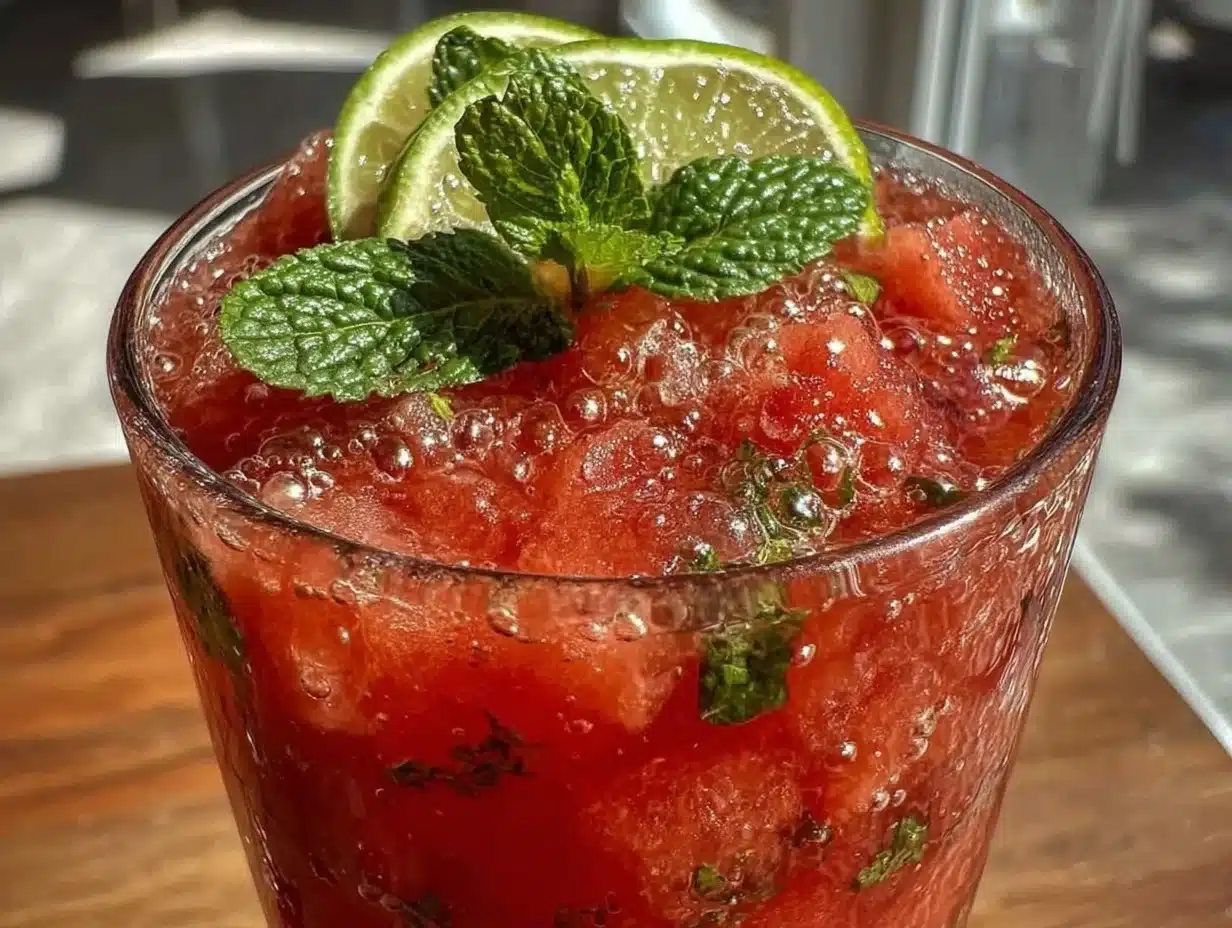 fresh watermelon agua fresca - featured image