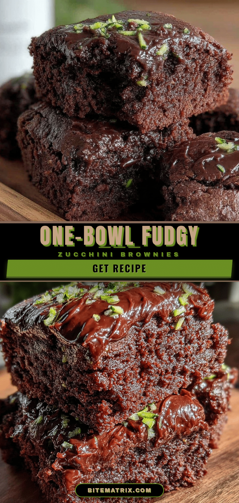 fudgy zucchini brownies recipe