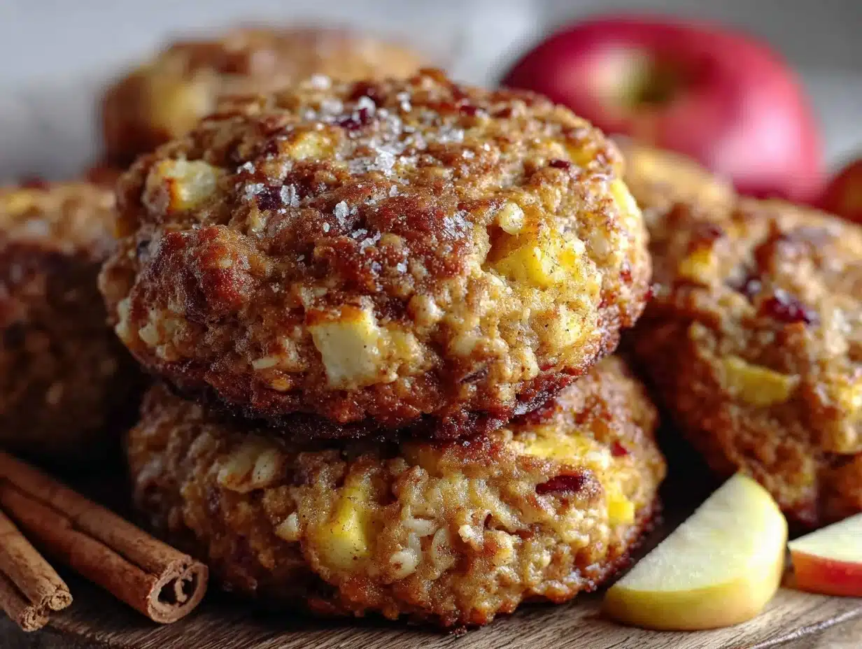Healthy Cinnamon Apple Breakfast Cookies - featured image