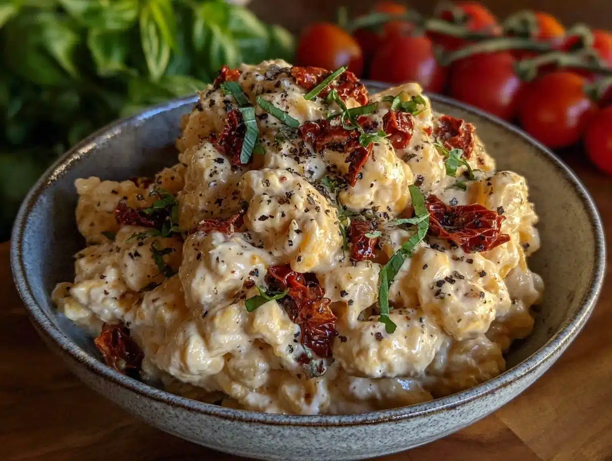 healthy high-protein cottage cheese pasta sauce - featured image