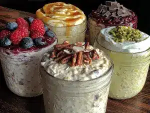 healthy overnight oats recipe - featured image