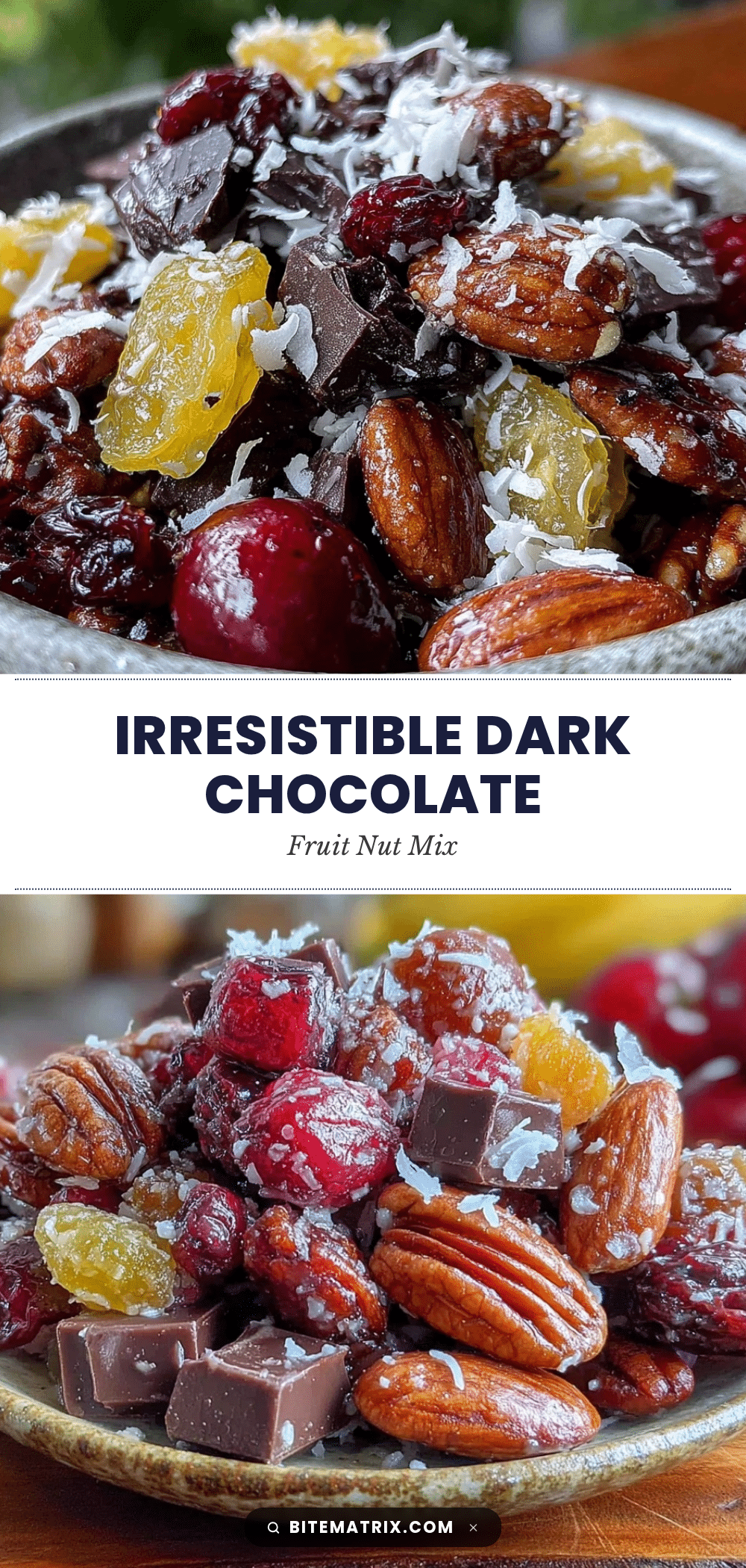 homemade fruit and nut trail mix recipe