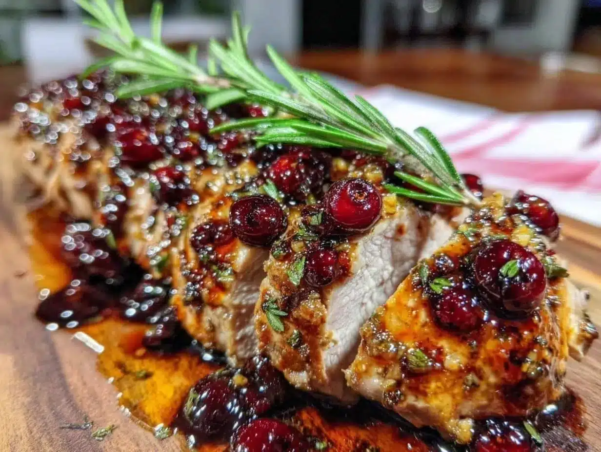 huckleberry glazed pork tenderloin preparation steps