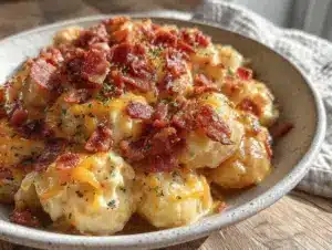 loaded baked potato salad - featured image