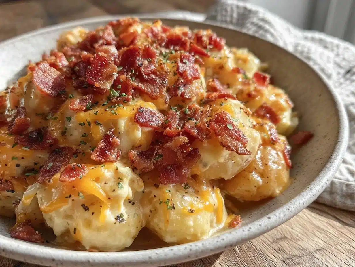 loaded baked potato salad - featured image