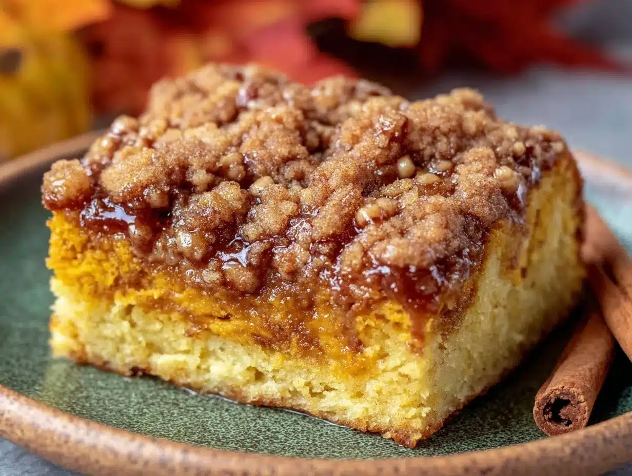maple brown butter pumpkin coffee cake preparation steps