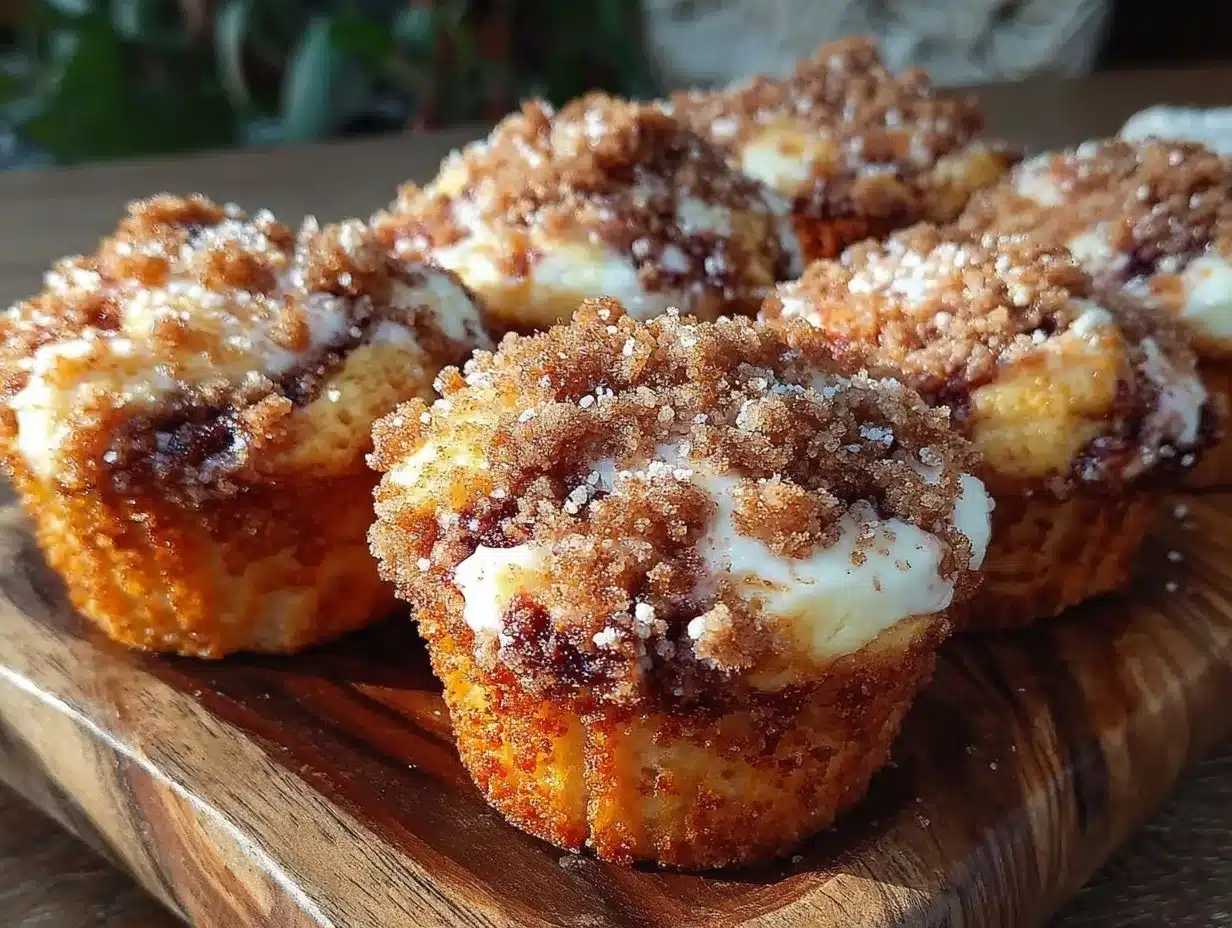 pumpkin cream cheese swirl muffins preparation steps