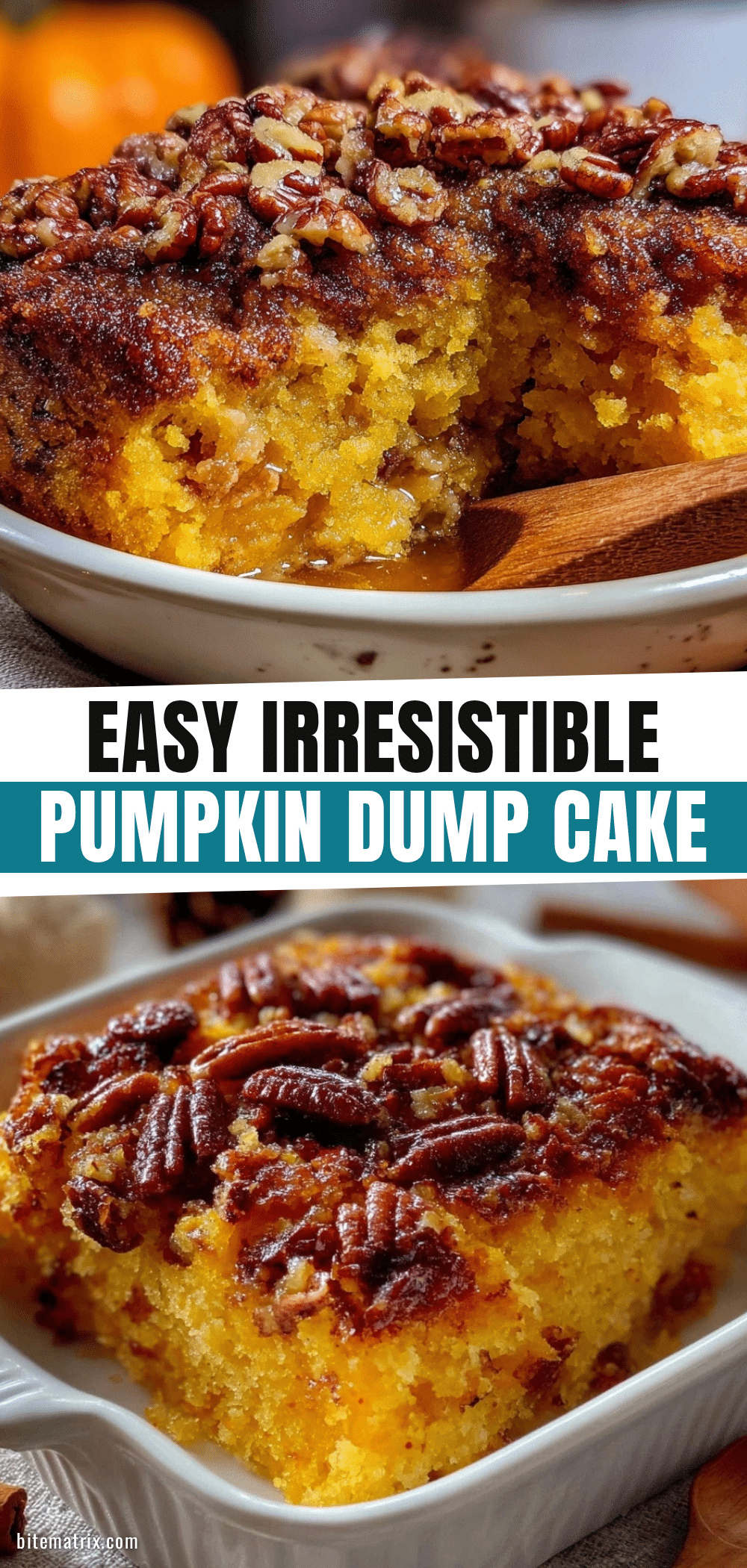 pumpkin dump cake recipe