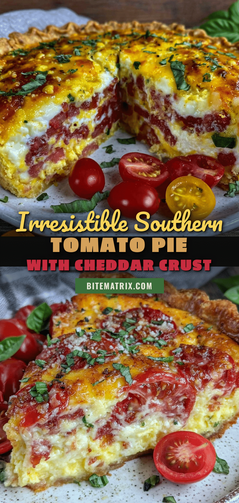 savory southern tomato pie recipe