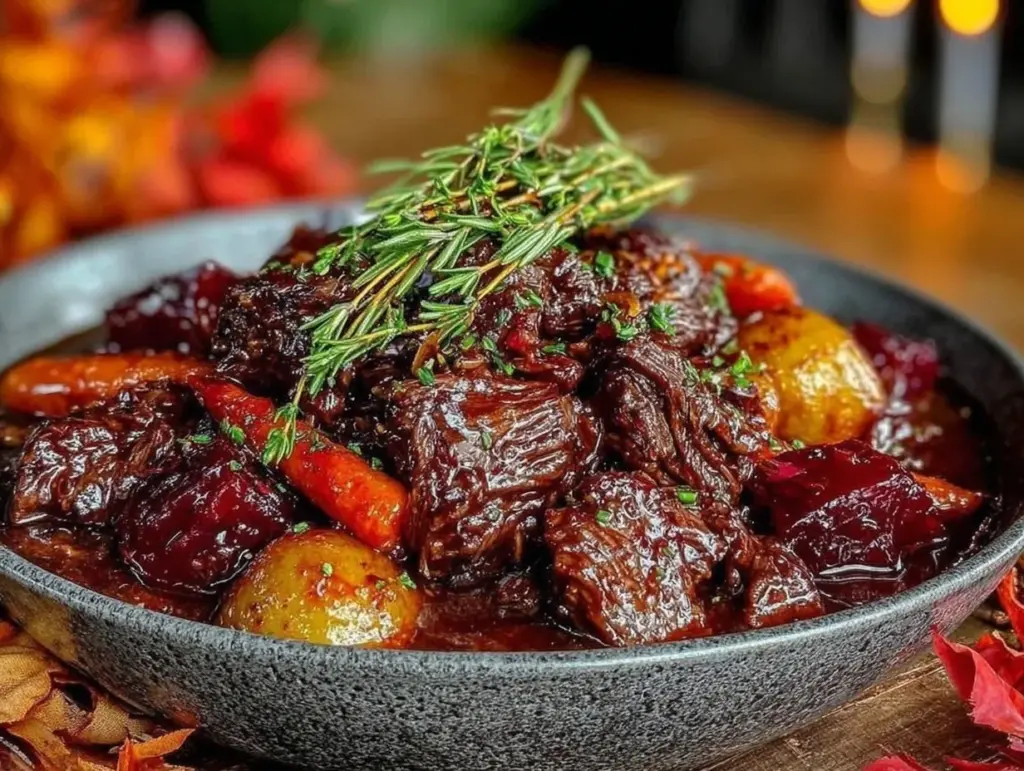 slow-cooked beef stew - featured image